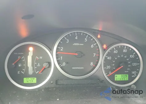 2007 Subaru Impreza Wrx z USA, uszkodzony, nr VIN JF1GG74657H817810